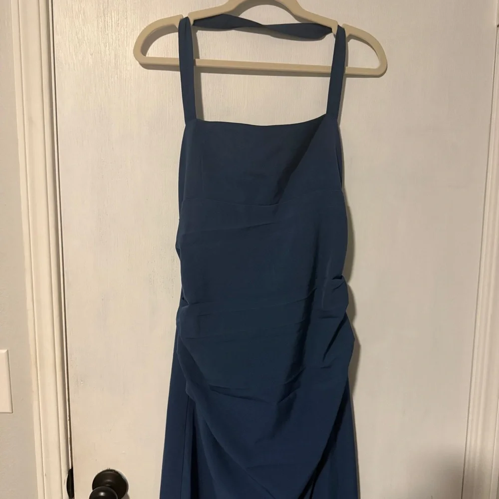 Lioness Blue Halter Maxi Dress - Picture 3 of 5